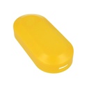 Guscio Cover In Plastica Colore Giallo Per Chiavi Telecomando Senza Lama Fiat Grande Punto Evo Panda Bravo Stilo 500L Lancia Y Delta Musa