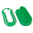 Guscio Cover In Plastica Colore Verde Per Chiavi Telecomando Senza Lama Fiat Grande Punto Evo Panda Bravo Stilo 500L Lancia Y Delta Musa