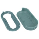 Guscio Cover In Plastica Colore Grigio Per Chiavi Telecomando Senza Lama Fiat Grande Punto Evo Panda Bravo Stilo 500L Lancia Y Delta Musa
