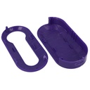 Guscio Cover In Plastica Colore Viola Per Chiavi Telecomando Senza Lama Fiat Grande Punto Evo Panda Bravo Stilo 500L Lancia Y Delta Musa