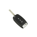 Guscio Chiave Telecomando 3 Tasti con Lama HYNR14 Batteria Su Circuito Senza Transponder Per Kia Rondo Sportage Soul Rio CEE'D Picanto Sorento Sportage Venga Carens Amanti