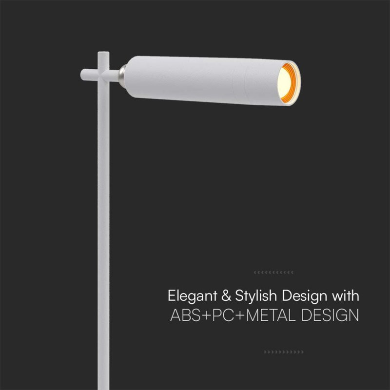 Lampada LED da Tavolo Magnetica 3W Ricaricabile con USB C Touch Dimmerabile 4000K Colore Bianco SKU-23041