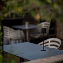 Lampada LED da Tavolo Magnetica 5W con Batteria Ricaricabile USB C Colore Nero Touch Dimmerabile 3in1 IP65 SKU-23413
