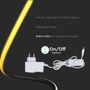 Lampada Led da Tavolo Design Moderna Spirale 17W Caldo 3000K Colore Nero Con Interruttore SKU-2140311