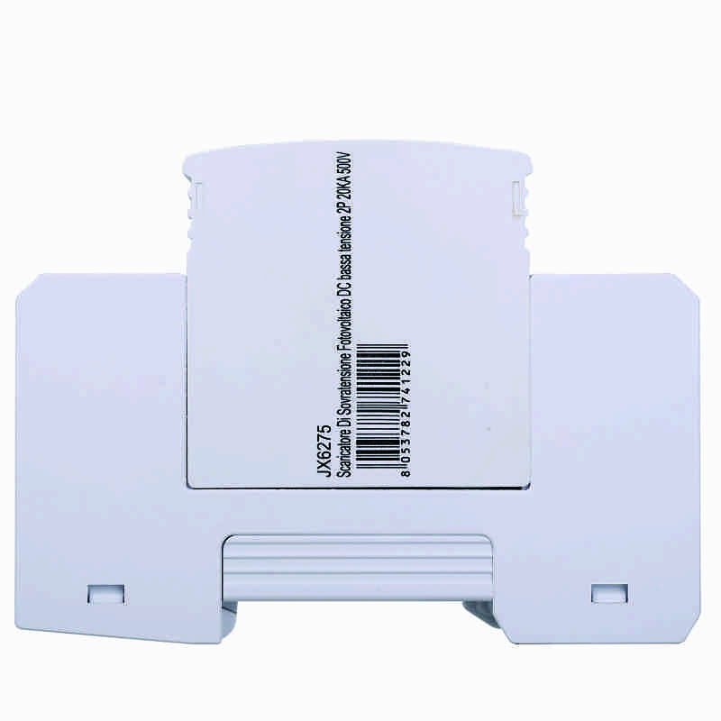 Scaricatore Di Sovratensione Fotovoltaico Tipo 2 T2 D 2P DC 500V 2.8KV 10KA Occupa 2 Moduli DIN