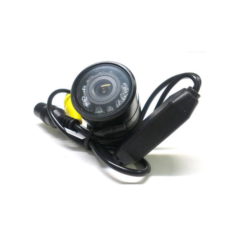 Telecamera Retromarcia Da Incasso Infrarossa Stagna 9 Led 12V Auto