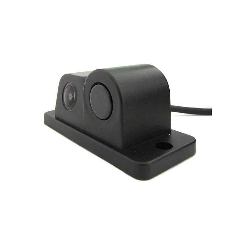 Video Parking Sensor 2 In 1 Telecamera Portatarga Con Sensore Parcheggio e Cicalino Incorporato