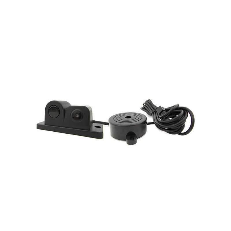Video Parking Sensor 2 In 1 Telecamera Portatarga Con Sensore Parcheggio e Cicalino Incorporato