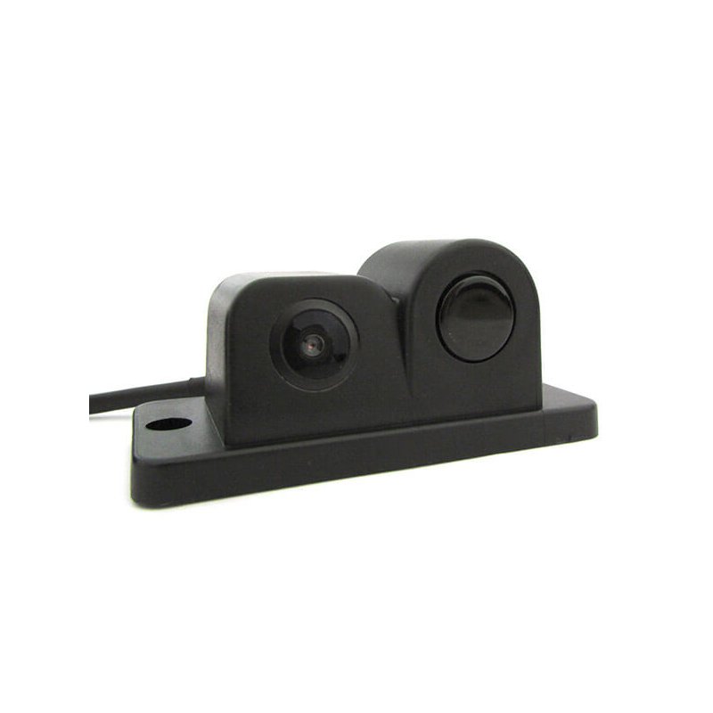 Video Parking Sensor 2 In 1 Telecamera Portatarga Con Sensore Parcheggio e Cicalino Incorporato