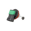 Blister 2 Pezzi Lampada Alogena Auto H8 12V 35W PGJ19-1 Trasparente Marca Carall