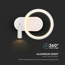 Applique Lampada LED da Muro 14W 250*100*180mm in Metallo Colore Bianco 4000K SKU-14982