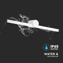 Lampada LED da Specchio Bagno 10W 1530LM Colore Bianco 3000K 610X100X75mm IP65 SKU-405811