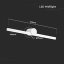 Lampada LED da Specchio Bagno 10W 1530LM Colore Bianco 3000K 610X100X75mm IP65 SKU-405811