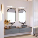 Lampada LED da Specchio Bagno 10W 1530LM Colore Bianco 3000K 610X100X75mm IP65 SKU-405811