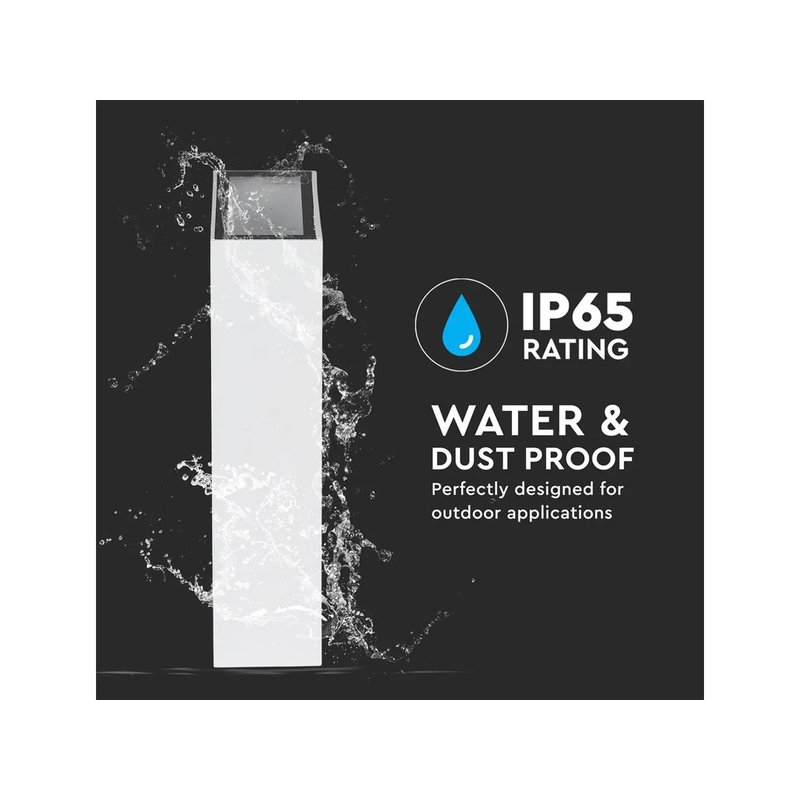 Applique Lampada LED da Muro Rettangolare 4W Colore Bianco 6500K IP65 Esterno Up-Down SKU-218562