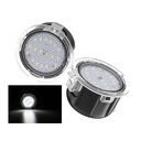 Kit Luci Led Di Cortesia Sotto Specchietto Retrovisore Toyota Tundra 2007-2017 Canbus Bianco 6000K 12V 5W