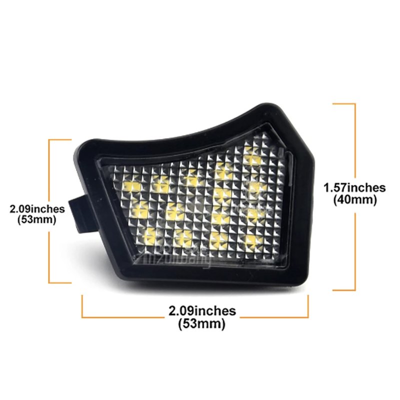 Kit Luci Led Di Cortesia Sotto Specchietto Retrovisore Volvo XC90 C30 S40 V40 V50 S60 V60 C70 V70 S80 C2C37089