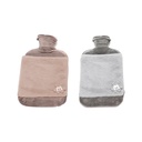 Borsa Acqua Calda 1 Litro Con Fodera Peluche Morbida Colore Assortito