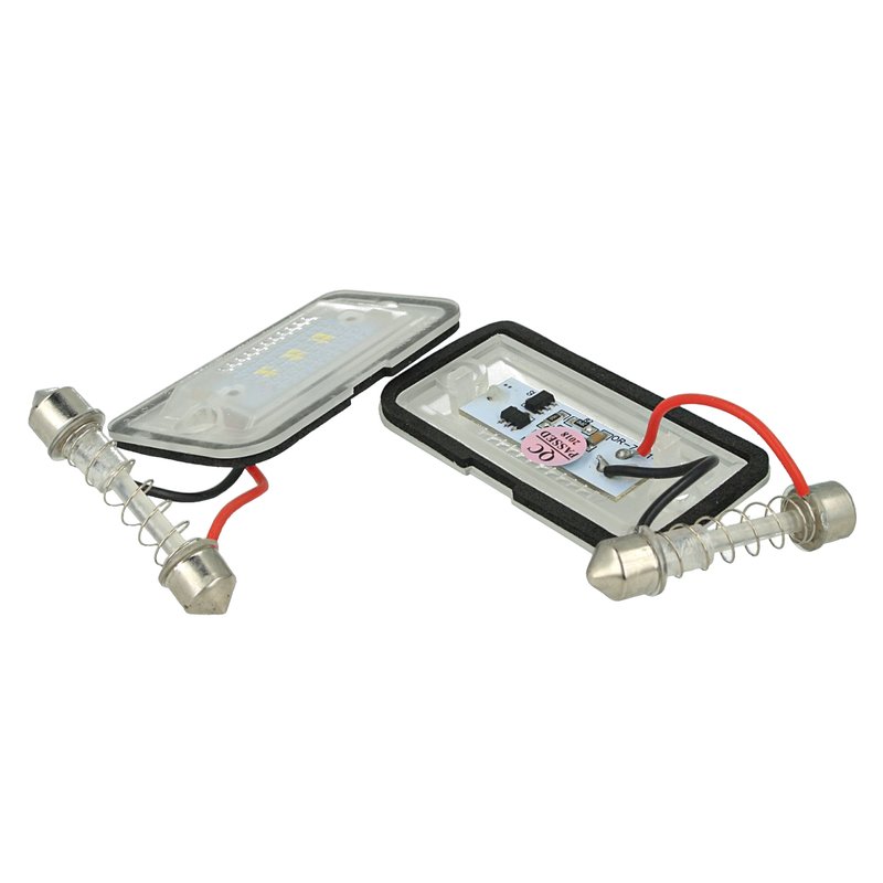 Kit Luci Targa Led Mercedes Benz CLK W209 C209 A209 Da 2002 A 2009 Bianco Canbus No Errore