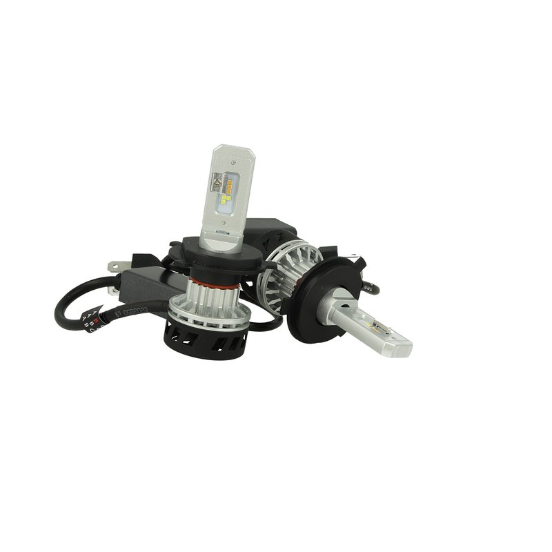 Kit Full Led Canbus H4 30W Dual Color 6000K 3000K Doppio Colore Bianco Giallo Super Luminoso e Antinebbia 12V 24V 5000lm