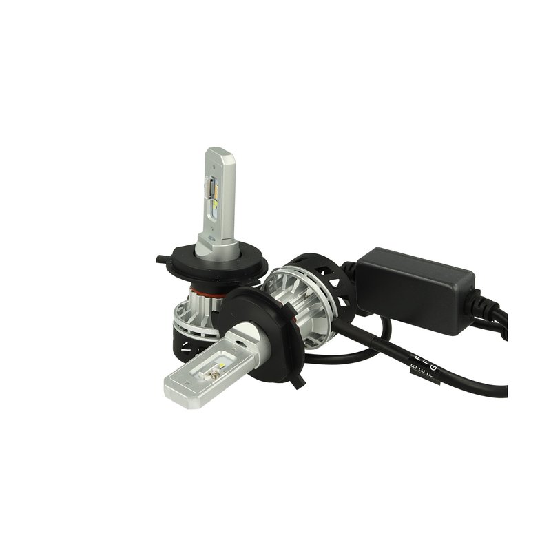Kit Full Led Canbus H4 30W Dual Color 6000K 3000K Doppio Colore Bianco Giallo Super Luminoso e Antinebbia 12V 24V 5000lm