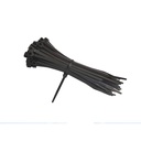 100 Fascette Cablaggio Stringicavo 7.6X300mm Colore Nero Per Legare Fili Cavi SKU-11178