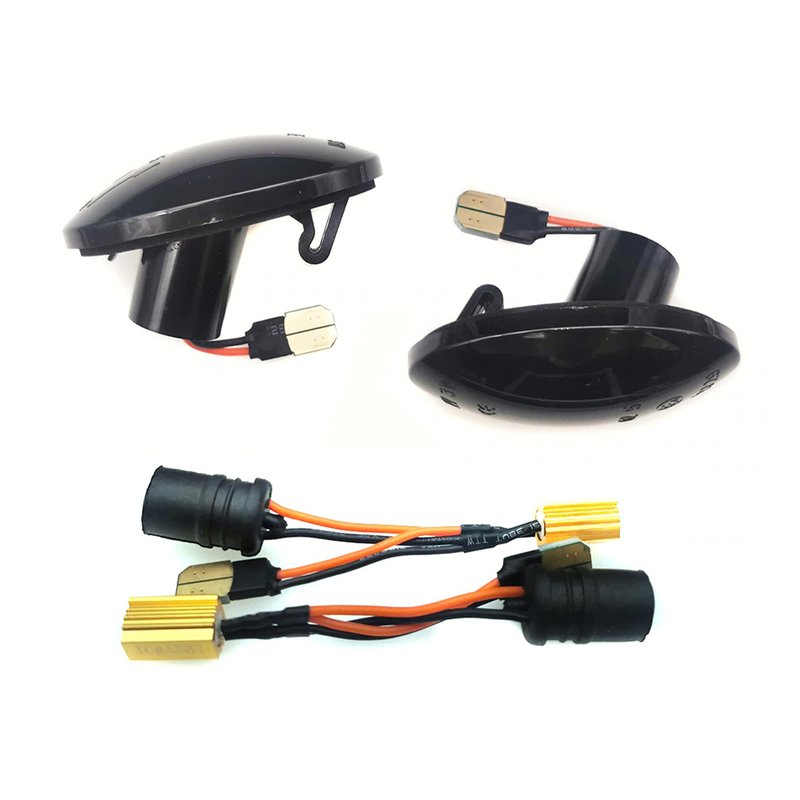 Kit Freccia Laterale a Led Side Marker Dinamica Lente Fume Opel Corsa C Combo Astra F Tigra Resistenza Inclusa