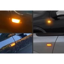 Kit Freccia Laterale a Led Side Marker Dinamica Lente Fume Opel Adam Astra H Corsa D E Insigina A Meriua Zafira B