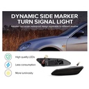 Kit Freccia Laterale a Led Side Marker Dinamica Lente Fume Alfa Romeo 147 156 Fiat Tipo Lancia Delta III Ypsilon
