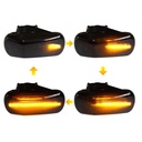Kit Freccia Laterale a Led Side Marker Dinamica Lente Fume Honda Accord Civic Fit Jazz City Stream CR-V Odyssey 34301-S5H-T02