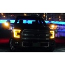 Kit Freccia Led Specchietto Retrovisore Dinamico Sequenziale Ford F150 Dopo 2015 FL34-13B382A Lente Fume Arancione + DRL