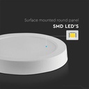Plafoniera Pannello Led Slim Montaggio a Plafone Rotondo 12W 1200LM 6500K SKU-7875