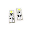 Lampada Led Canbus T10 W5W 2 Smd Bianco No Polarita No Errore Check Luci 12V