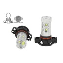 Lampada Led PS24W FF H16 5202 9009 PG20/3 PS19W 50W 12V 24V Luci Diurne Audi A3 A4 Peugeot 207 208 307 Citroen C3 C4 Renault Sandero