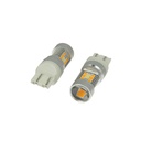 Lampada Led T20 7443 W21/5W Dual Color Bianco + Arancione Per Honda CR-V Civic Toyota RAV4 Yaris Infiniti G25 Mazda 3 6 MX-5 Nissan Pathfinder Mitsubishi Lancer Montero