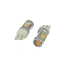 Lampada Led T20 7443 W21/5W Dual Color Bianco + Arancione Per Honda CR-V Civic Toyota RAV4 Yaris Infiniti G25 Mazda 3 6 MX-5 Nissan Pathfinder Mitsubishi Lancer Montero