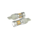 Lampada Led T20 7443 W21/5W Dual Color Bianco + Arancione Per Honda CR-V Civic Toyota RAV4 Yaris Infiniti G25 Mazda 3 6 MX-5 Nissan Pathfinder Mitsubishi Lancer Montero