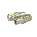 Lampada Led BA15S 1156 P21W 45W 12V Arancione Piedi Dritti Super Potente Per Frecce