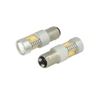 Lampada Led BAY15D 1157 12V P21/5W Dual Color Bianco + Arancione 28 Smd 2835 Frecce