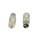 Lampada Led BAY15D 1157 12V P21/5W Dual Color Bianco + Arancione 28 Smd 2835 Frecce