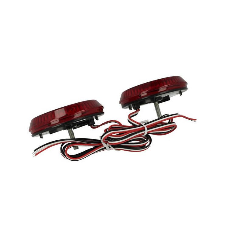 Kit 2 Fanali Posteriori A Led Rosso Per Nissan Qashqai Toyota Sienna Corolla Scion XB IQ Sostituzione Riflettore Catarifrangente Originale