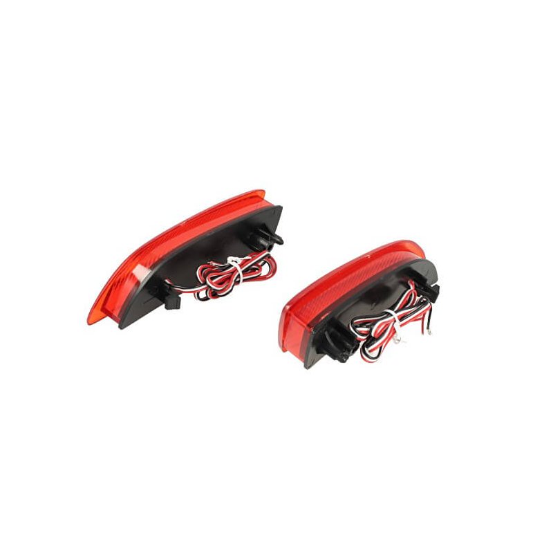 Kit 2 Fanali Posteriori A Led Rosso Per Lexus CT 200h Toyota Corolla Rear Bumper Reflector Light Sostituzione Riflettore Catarifrangente