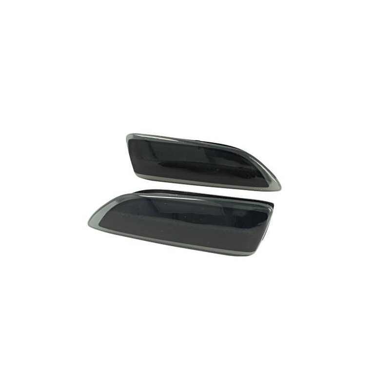 Kit 2 Fanali Posteriori A Led Nero Fume Per Lexus CT 200h Toyota Corolla Rear Bumper Reflector Light