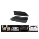 Kit 2 Fanali Posteriori A Led Nero Fume Per Lexus CT 200h Toyota Corolla Rear Bumper Reflector Light