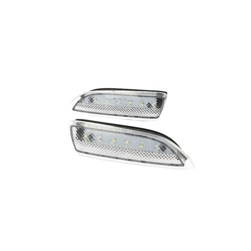 Kit 2 Fanali Posteriori A Led Trasparente Per Lexus CT 200h Toyota Corolla Sostituzione Riflettore Catarifrangente