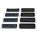 Kit di fissaggio per Barre Portatutto da Tetto Delta/Omega per Auto Modello 000099900000 KIT37 Made in Italy