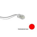 Modulo Bottone LED Da Incasso 1 SMD 5050 Colore Rosso 12V IP68 120 Gradi SKU-5137