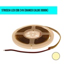 MeanWell Bobina Striscia LED COB 528 24V, 10W/M, Dimmerabile PWM, Tagliabile Ovunque, IP20, Efficienza 95lm/W, CRI>90, CE, Durata 30000 Ore, 3000K Bianco Caldo