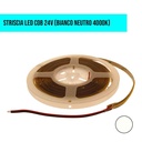 Bobina Striscia Striscia LED COB 528 24V, 10W/M, Dimmerabile PWM, Tagliabile Ovunque, IP20, Efficienza 95lm/W, CRI>90, CE, Durata 30000 Ore, 4000K Bianco Neutro MS12634