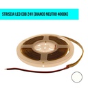 MeanWell Bobina Striscia LED COB 528 24V, 10W/M, Dimmerabile PWM, Tagliabile Ovunque, IP20, Efficienza 95lm/W, CRI>90, CE, Durata 30000 Ore, 4000K Bianco Neutro